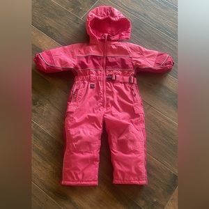 Girls snow suit